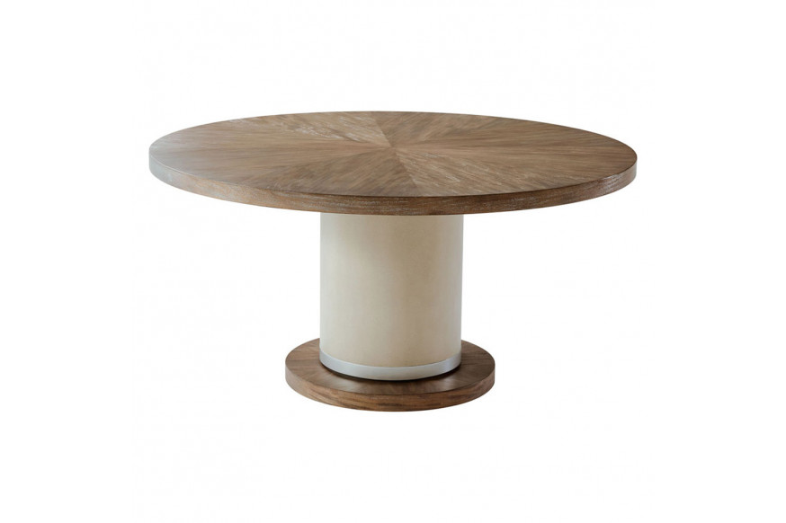 Theodore Alexander™ Sabon Dining Table II - Mangrove and Overcast Finish
