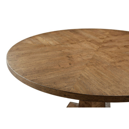 Theodore Alexander Nova Pedestal Dining Table - Dawn