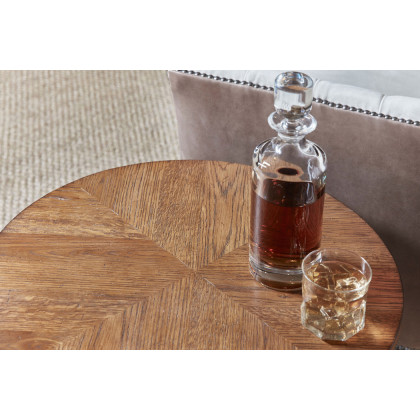 Theodore Alexander Nova Pedestal Dining Table - Dawn