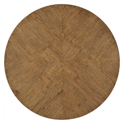 Theodore Alexander Nova Pedestal Dining Table - Dawn