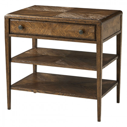 Theodore Alexander - Nova 2-Tier/2-Drawer Nightstand