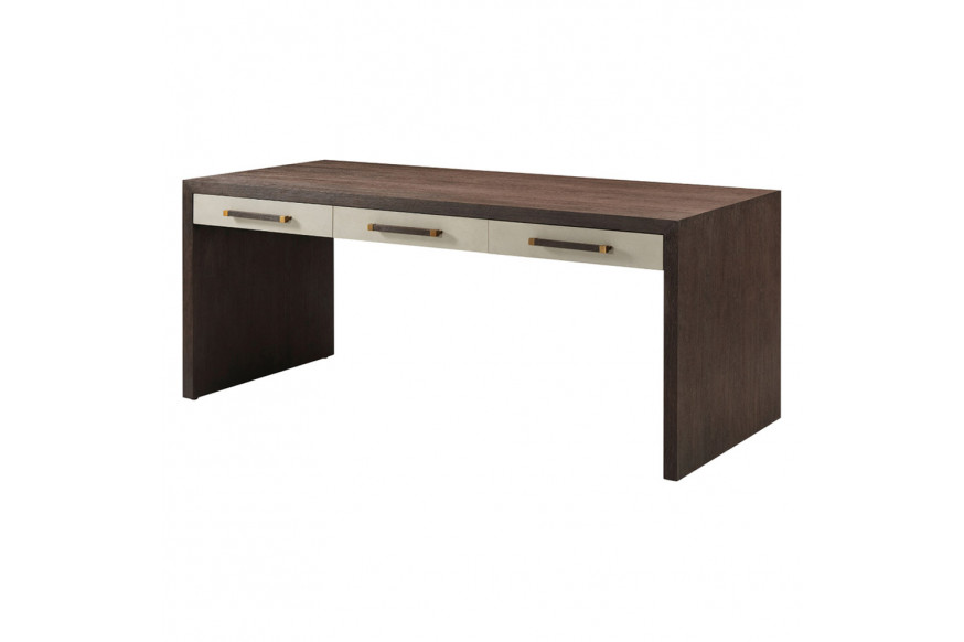 Theodore Alexander™ Impressions Writing Table - Cardamon and Brass Finish