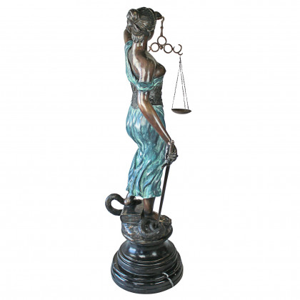 Toscano Themis Blind Justice Statue - Giant