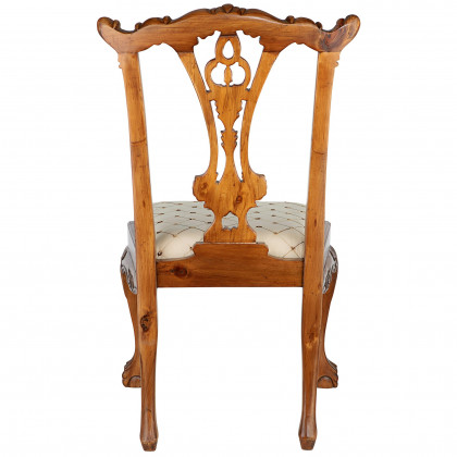 Toscano - English Chippendale Side Chair in Mahogany