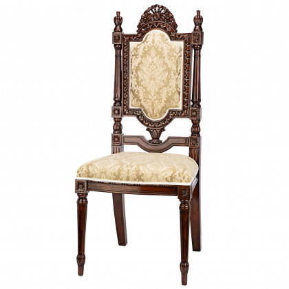 Toscano - Salon des Rosiers Side Chair in Mahogany