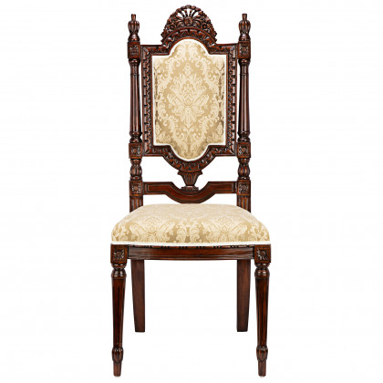 Toscano - Salon des Rosiers Side Chair in Mahogany