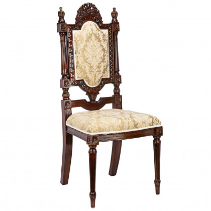 Toscano - Salon des Rosiers Side Chair in Mahogany