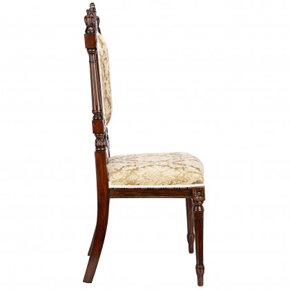 Toscano - Salon des Rosiers Side Chair in Mahogany