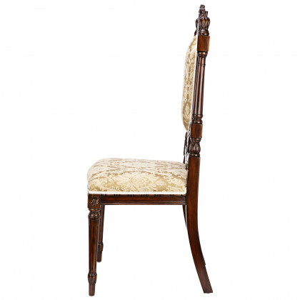 Toscano - Salon des Rosiers Side Chair in Mahogany