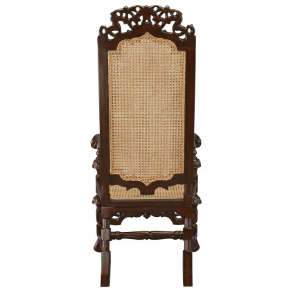 Toscano - William and Mary Armchair in Mahogany