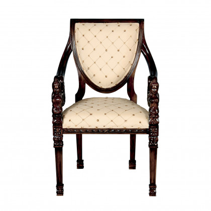 Toscano - Saint Gabriel Armchair in Mahogany