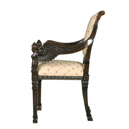 Toscano - Saint Gabriel Armchair in Mahogany