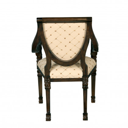 Toscano - Saint Gabriel Armchair in Mahogany