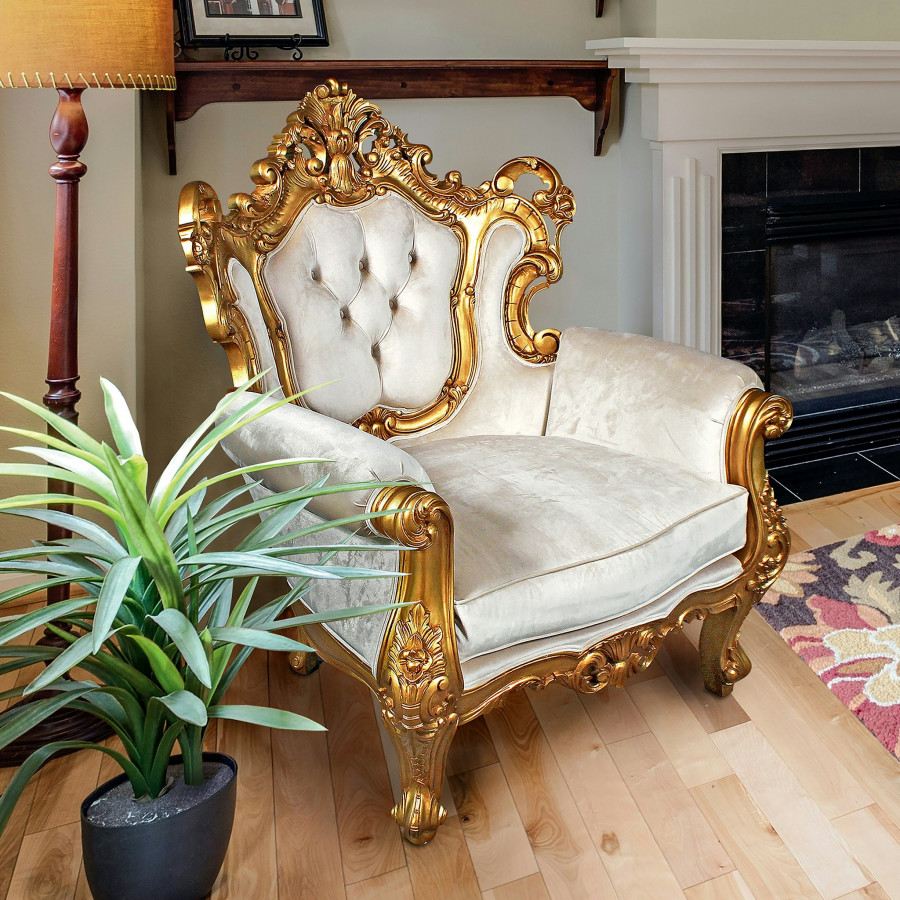 Toscano - The Bentley Armchair in Mahogany