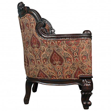 Toscano - Gentlemen’s Drawing Room Armchair in Mahogany