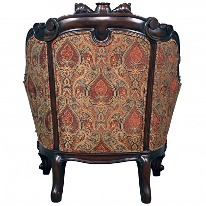 Toscano - Gentlemen’s Drawing Room Armchair in Mahogany