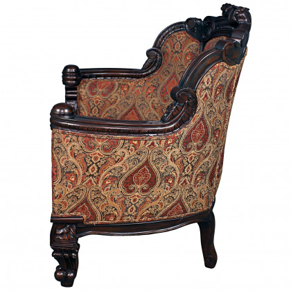 Toscano - Gentlemen’s Drawing Room Armchair in Mahogany