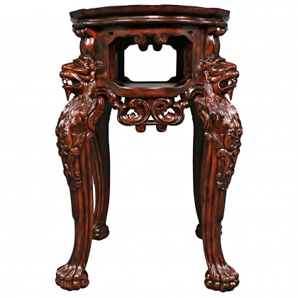 Toscano - Lord Raffles Lion Tea Table in Cherry, Mahogany