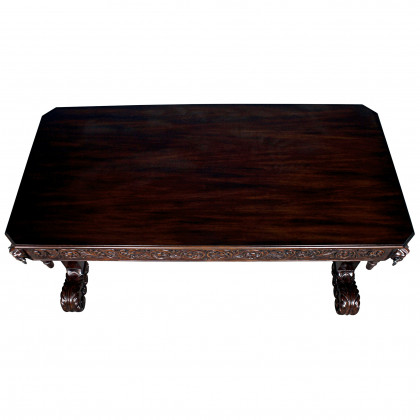 Toscano - Sir Benedict Renaissance Library Table in Cherry, Mahogany