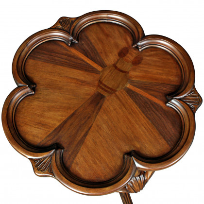 Toscano - Art Nouveau Galle Dragonfly Occasional Table in Cherry, Mahogany