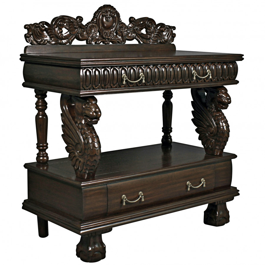 Toscano - The Lord Raffles Winged Lion Buffet Table