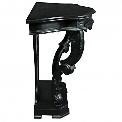 Toscano The Val de Loire Console Table - Ebony, Mahogany