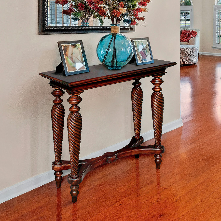 Toscano - Hardwick Hall Console Sofa Table in Mahogany