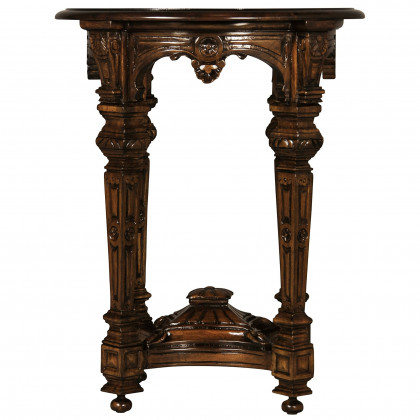Toscano - Louis XIV Side Table in Mahogany