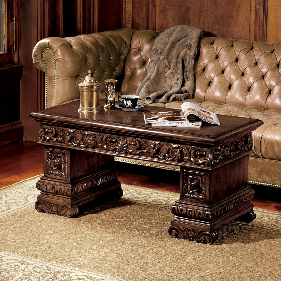 Toscano - Avignon Coffee Table in Cherry, Mahogany