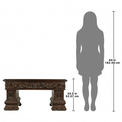 Toscano - Avignon Coffee Table in Cherry, Mahogany