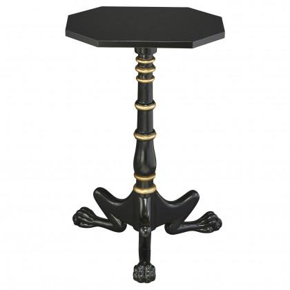 Toscano - Hounds Leg Petite Tripod Side Table in Mahogany