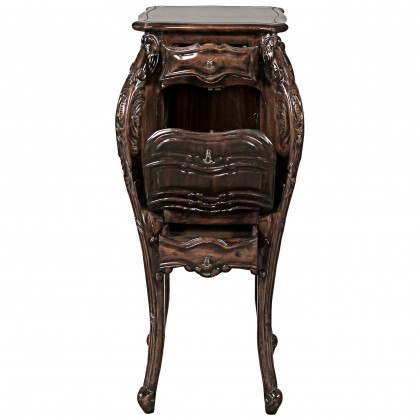 Toscano - San Giacomo Side Table in Mahogany