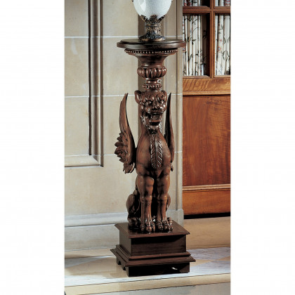 Toscano - English Griffin Pedestal