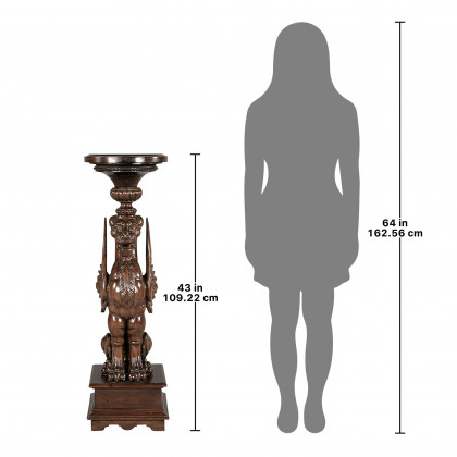 Toscano - English Griffin Pedestal