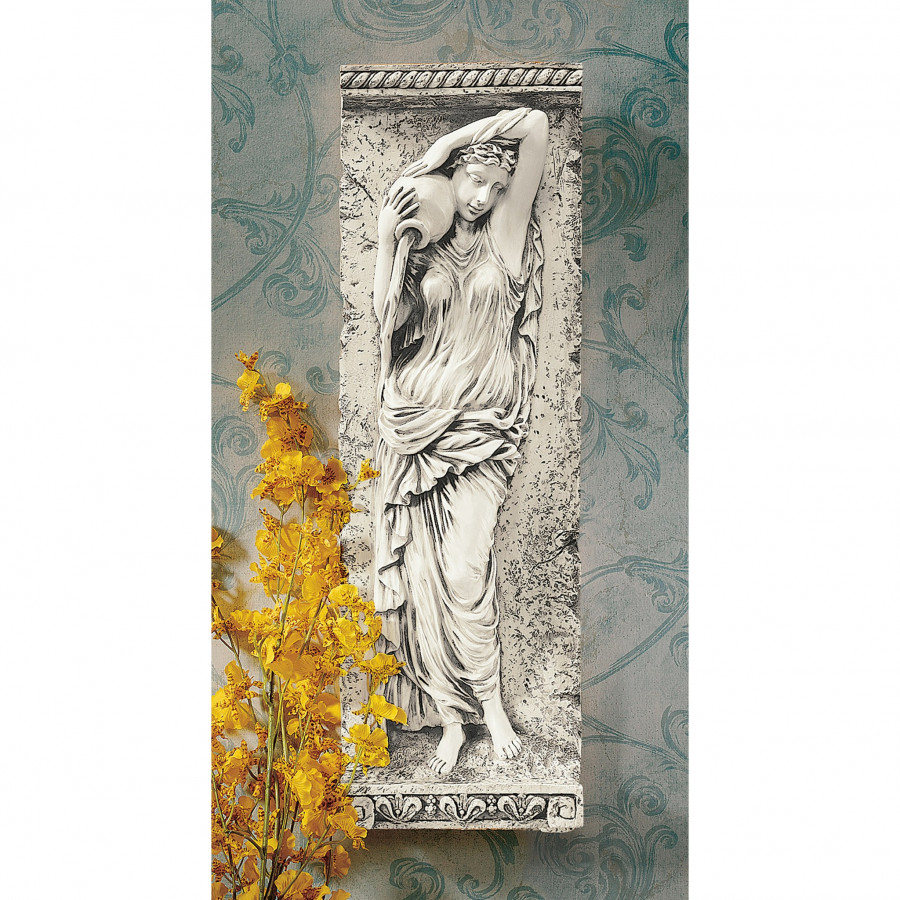 Toscano Water Maidens Frieze Wall Sculpture - Dordogne