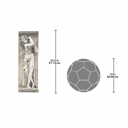 Toscano - Water Maidens Frieze Wall Sculpture
