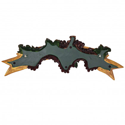 Toscano - La Dolce Vita Italian Sign Grape Wall Sculpture