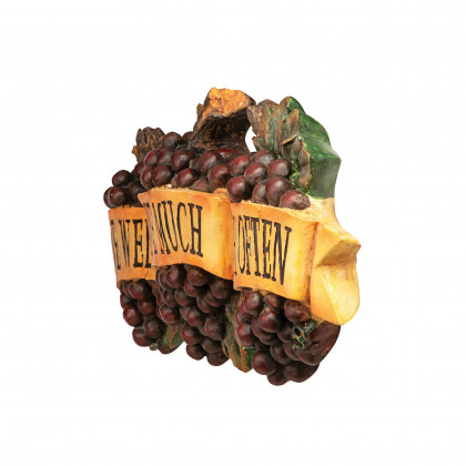 Toscano - Live-Love-Laugh Italian Sign Grape Wall Sculpture