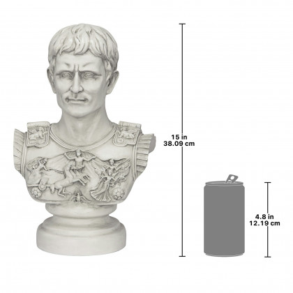 Toscano - Augustus Caesar Prima Porta Roman Emperor Sculptural Bust