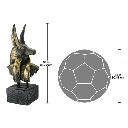 Toscano Gods of Ancient Egypt Statue - Anubis