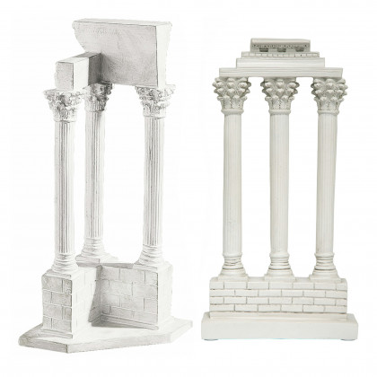 Toscano - Set of 2 Roman Forum Columns Statues