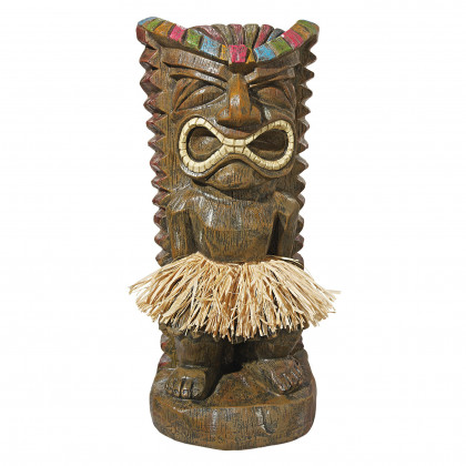 Toscano - Pau Hana Hawaiian Tiki Totem Statue