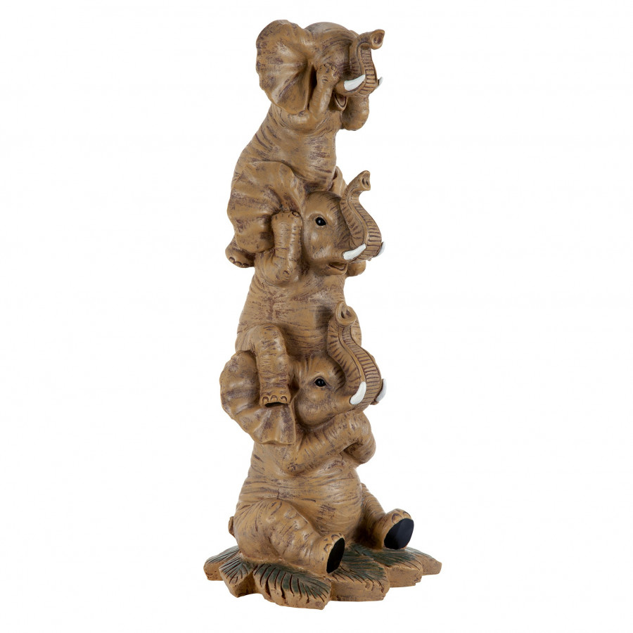 Toscano - The Hear-No See-No Speak-No Evil Elephants Statue