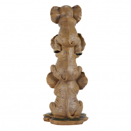 Toscano The Hear-No See-No Speak-No Evil Elephants - Large