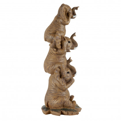 Toscano The Hear-No See-No Speak-No Evil Elephants - Large