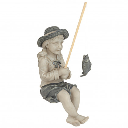Toscano Nellie Big Catch Fisherwoman Statue - Medium