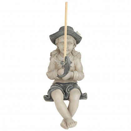 Toscano Nellie Big Catch Fisherwoman Statue - Medium