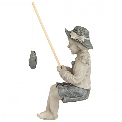Toscano Nellie Big Catch Fisherwoman Statue - Medium