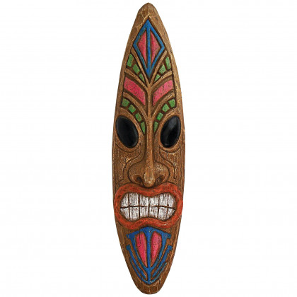 Toscano - Ka Hekili Thunder God Tiki Mask Wall Sculpture