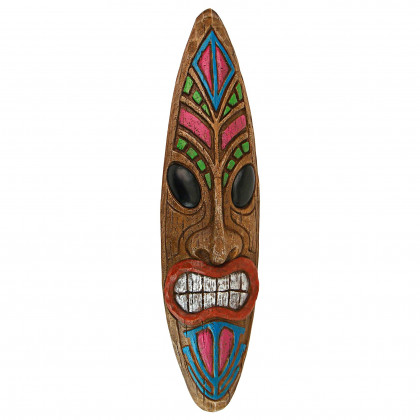 Toscano - Ka Hekili Thunder God Tiki Mask Wall Sculpture